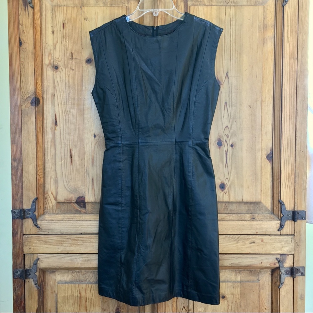 Ambria Leather Dress